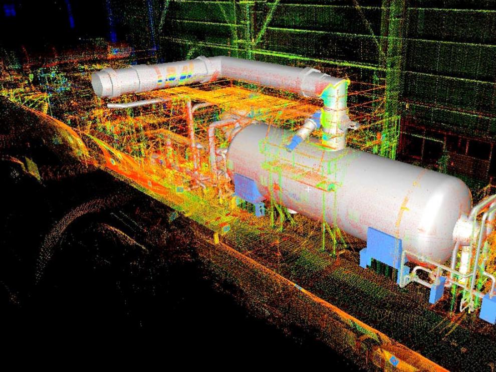Investigadores de Zaragoza escanean en 3D las centrales nucleares para mejorar la seguridad