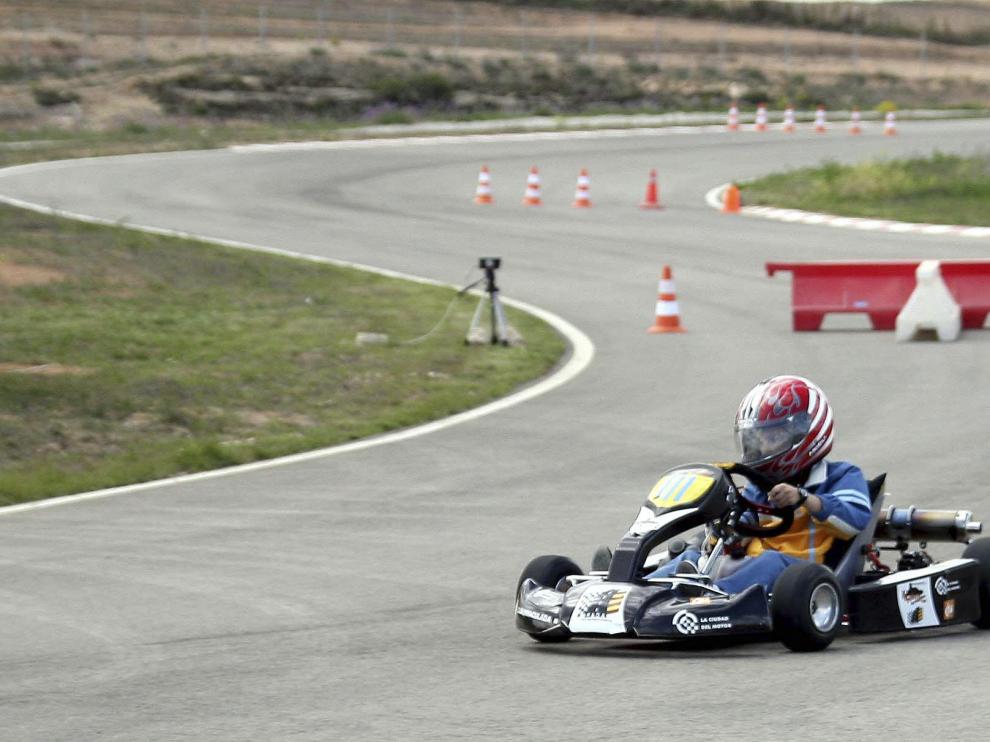 El circuito de Motorland fue el escenario de dos ediciones de la Fórmula Karting Aragón.