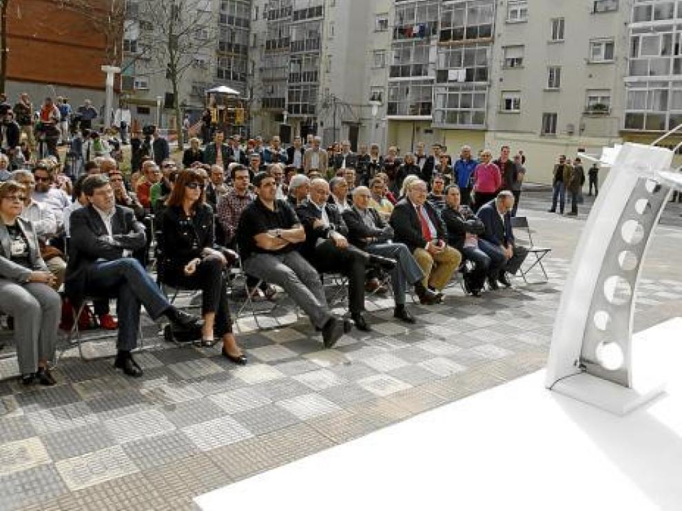 Patxi López, ayer durante la reinauguración de la sede del PSE en Durango (Vizcaya).