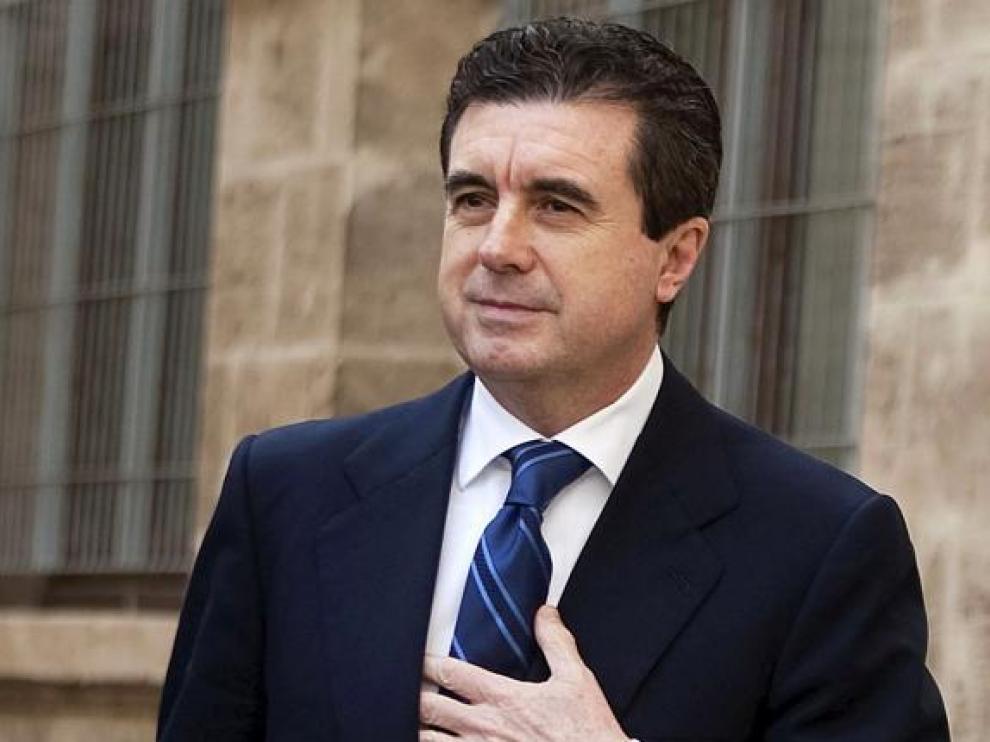 Matas, hace una semana a su salida de los juzgados de Palma de Mallorca.