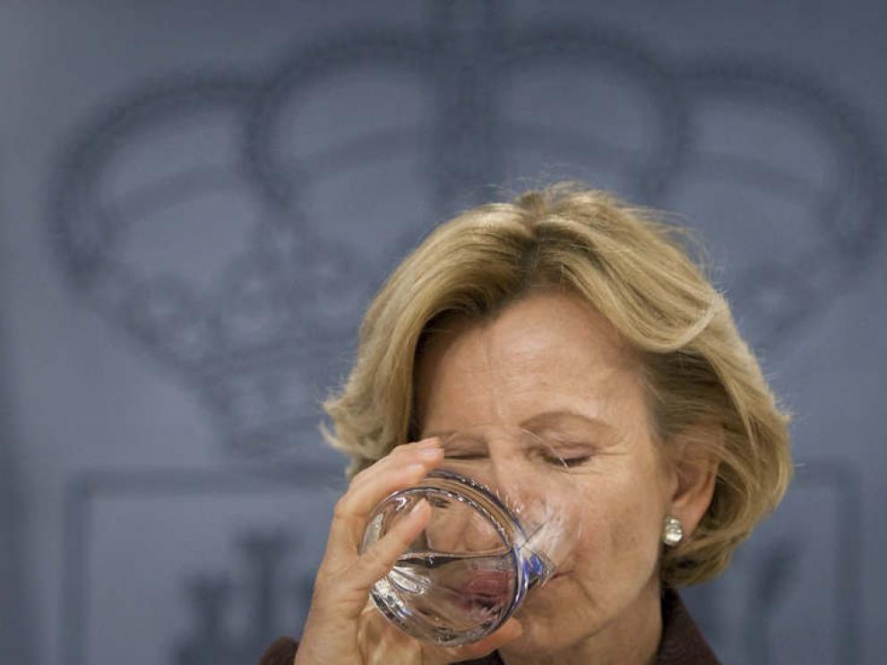 La vicepresidenta económica, Elena Salgado