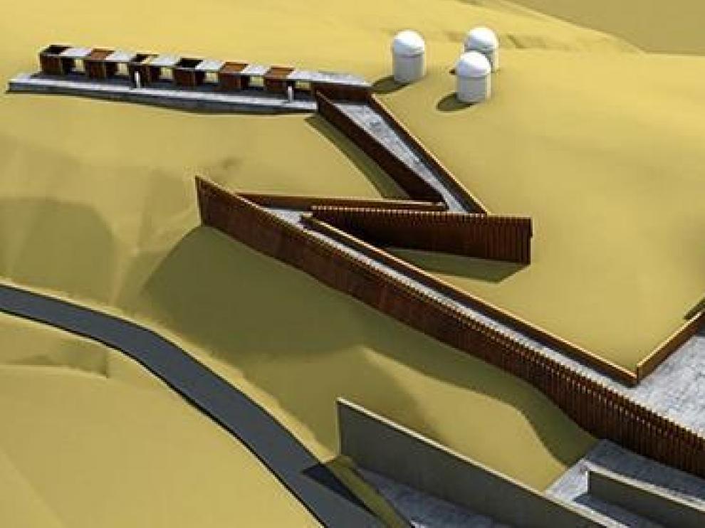 Arcos promueve el "Dinópolis de las estrellas" para rentabilizar el observatorio de Javalambre