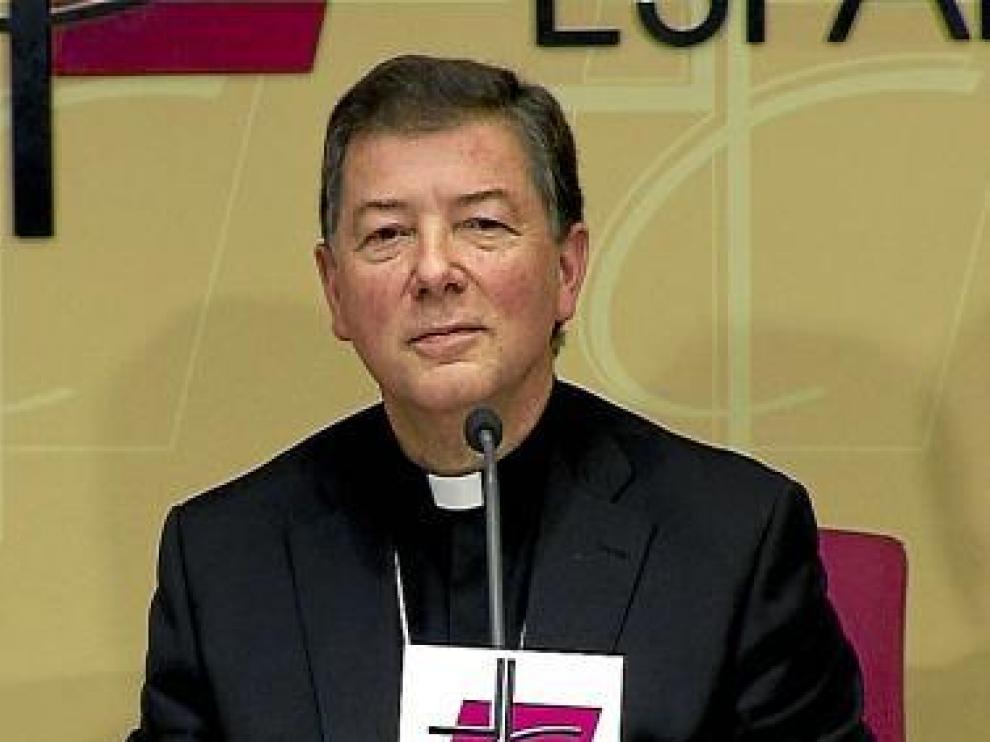 El secretario de la Conferencia Episcopal, Juan Antonio Martínez.