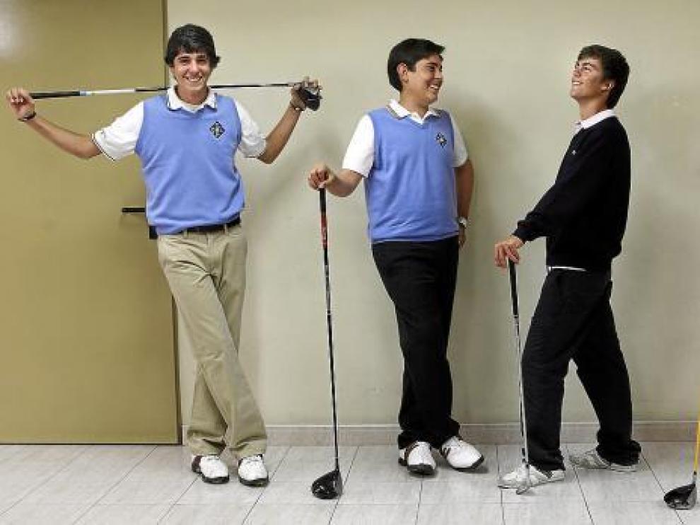 Gonzalo Revuelta, Jorge Utrilla, Jorge Benítez y Borja Pérez: figuras dentro y fuera del campo.