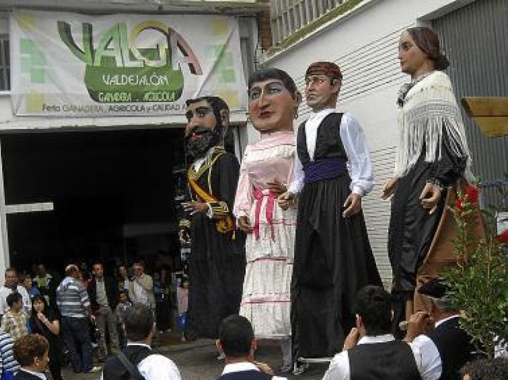 La fiesta acompañó la feria en la jornada de ayer en Épila.