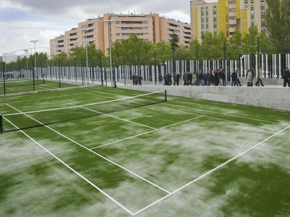 Inauguración de las instalaciones deportivas en el Centro Deportivo Municipal Delicias-Bombarda
