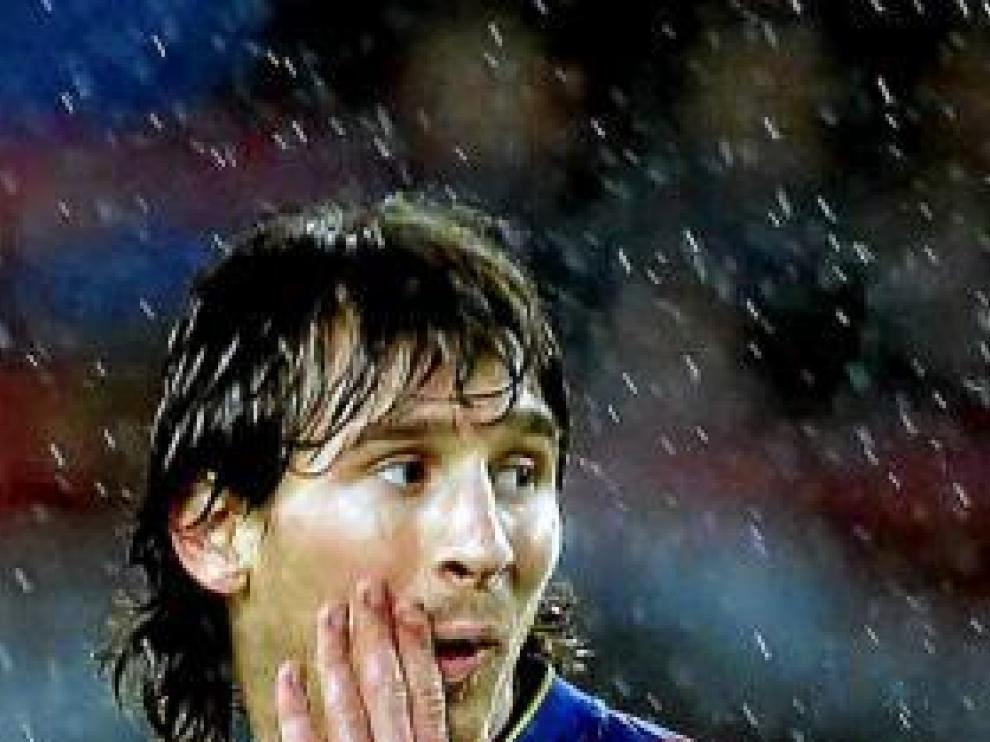 Leo Messi, en el partido ante el Tenerife.