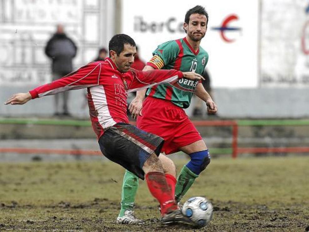 Imagen de archivo de un partido del Fraga.
