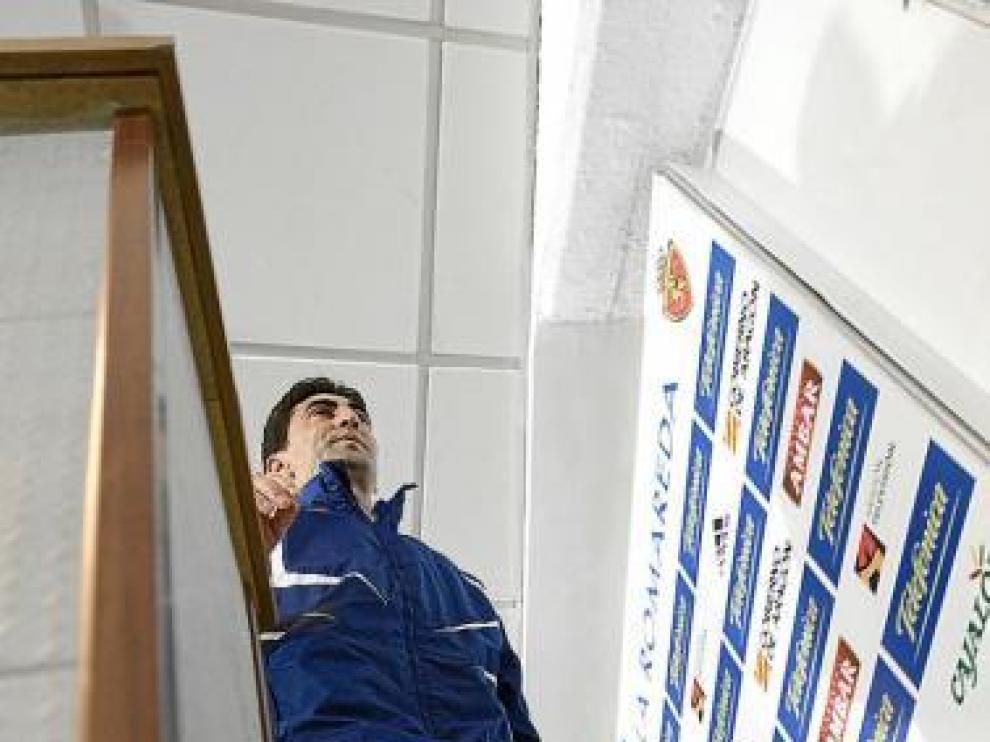 José Aurelio Gay, tras una rueda de prensa.