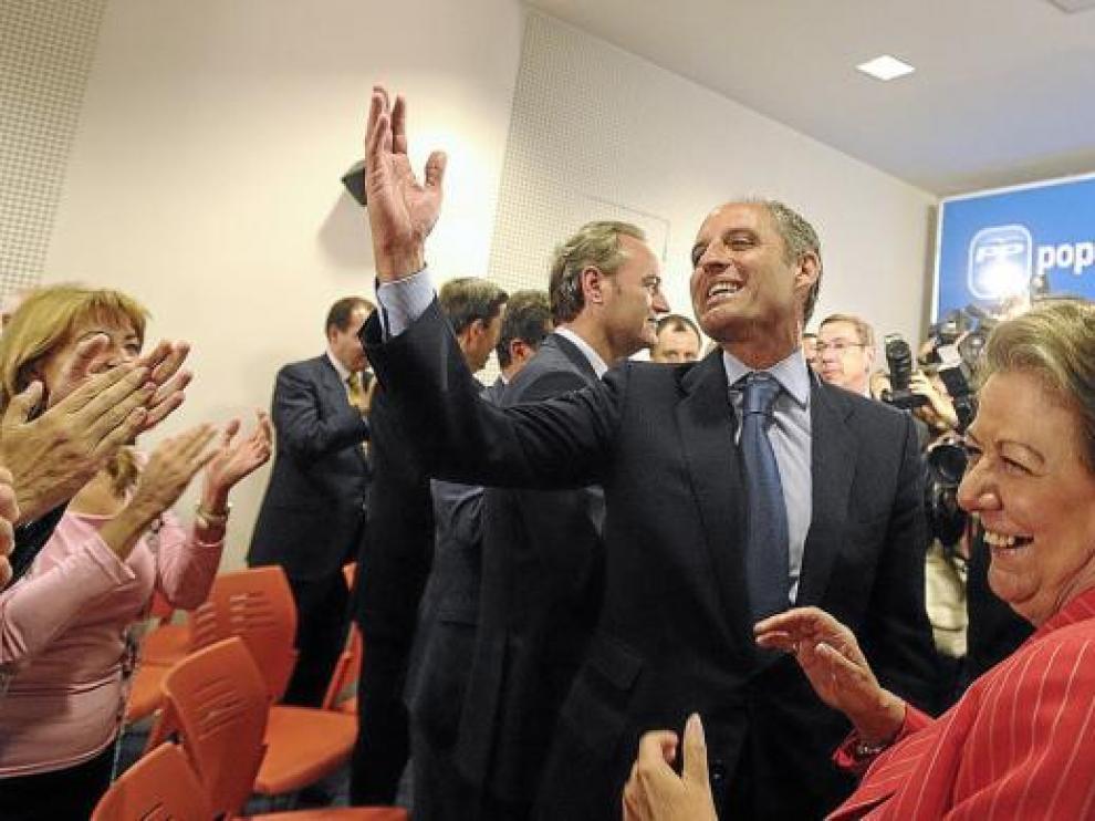 Francisco Camps, en un acto de su partido.