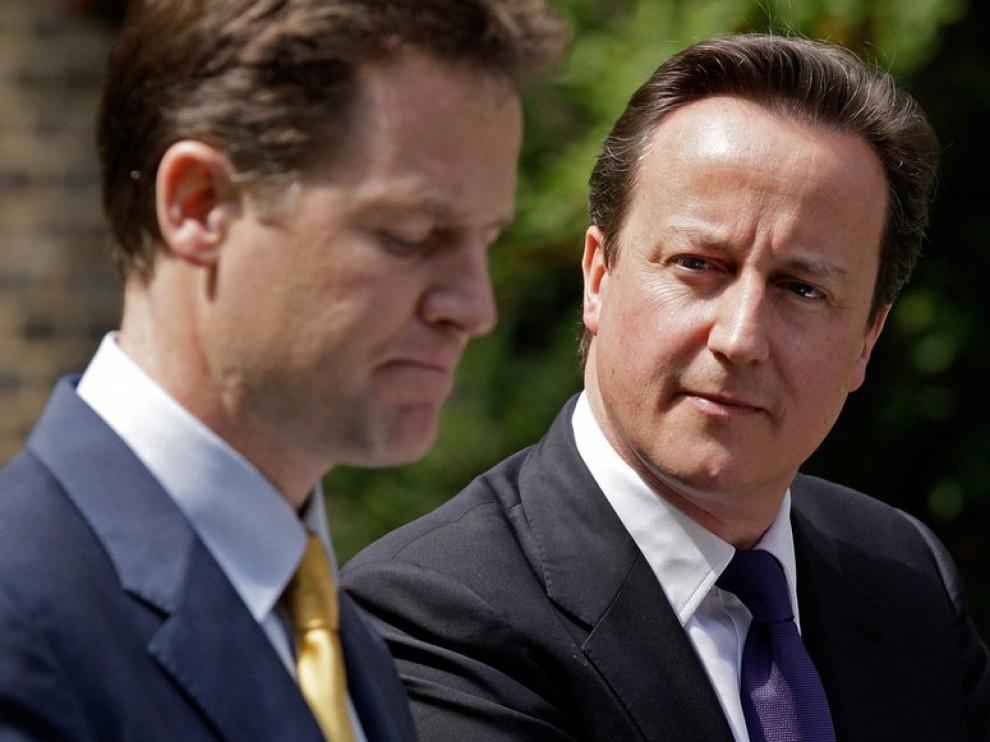 Clegg, junto Cameron
