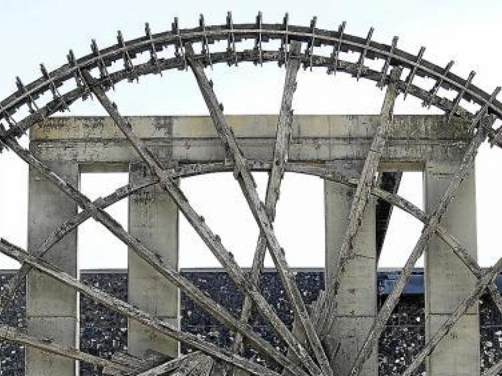 La noria siria de la Expo está cada vez más deteriorada