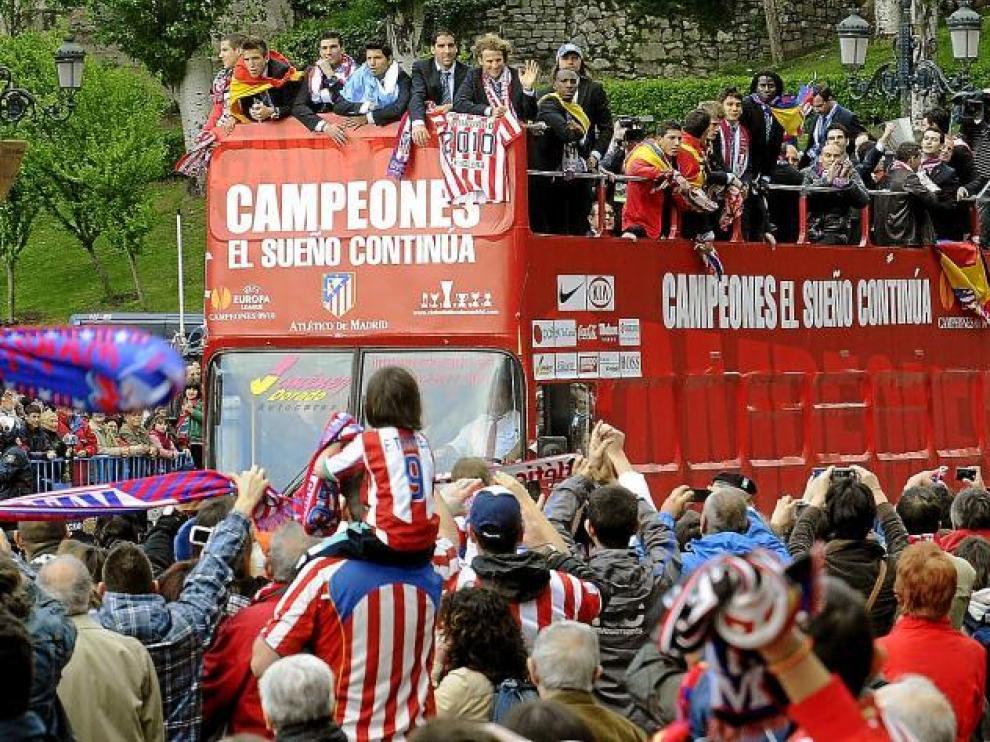Madrid se hace rojiblanca