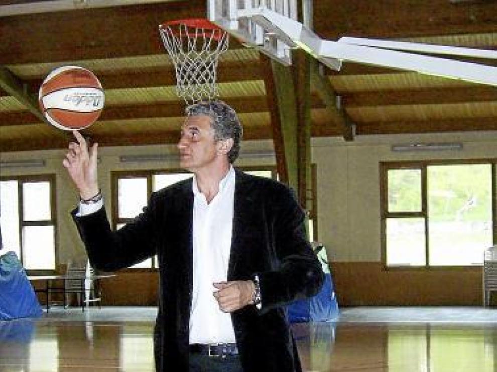 Fernando Romay, en un descanso del seminario.