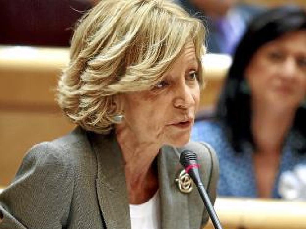 La vicepresidenta segunda, Elena Salgado.