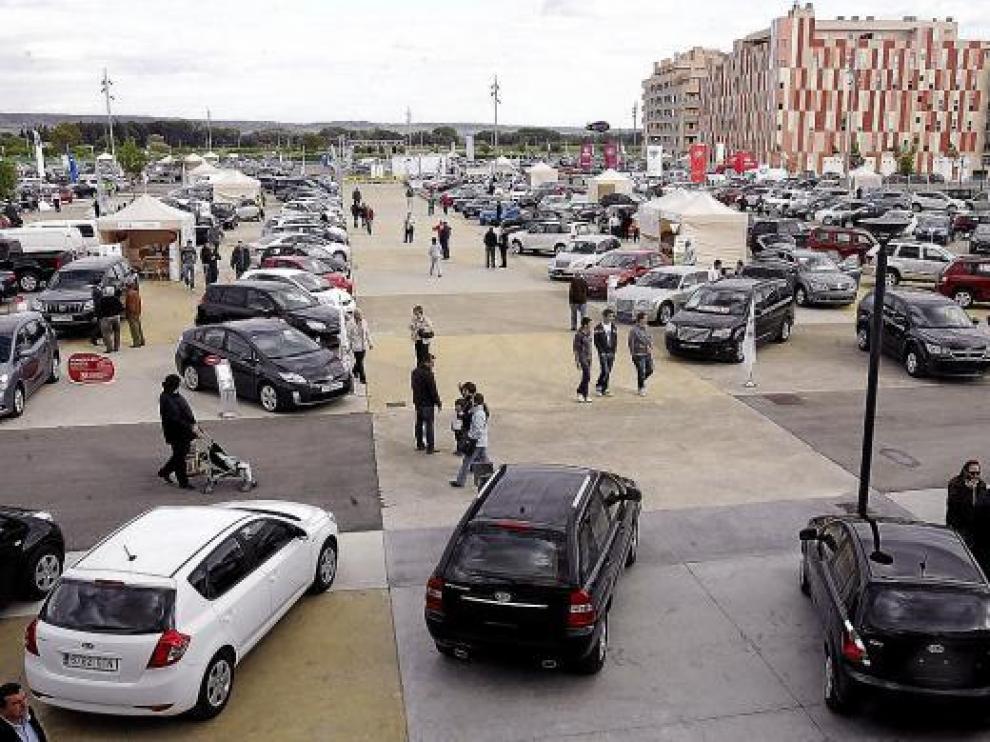Huesca inaugura Expoauto con el doble de superficie y el reto de superar las 20.000 visitas