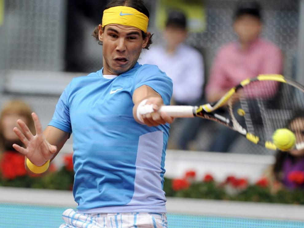 Nadal, en el Masters de Madrid