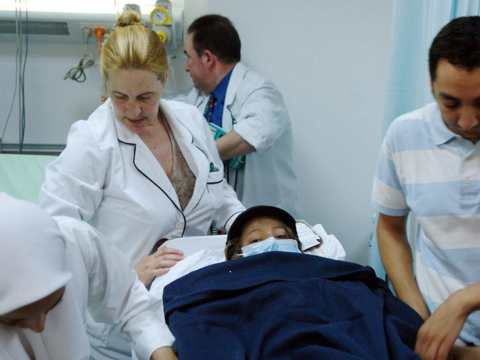 El niño fue trasladado desde el hospital
