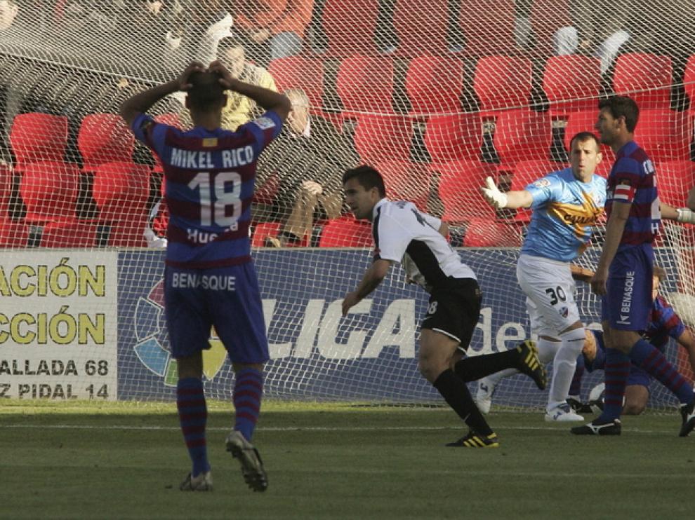 Un momento del partido