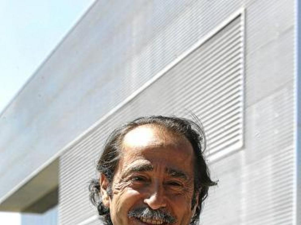 Luis Francisco Esplá, ayer en el parque tecnológico Walqa.