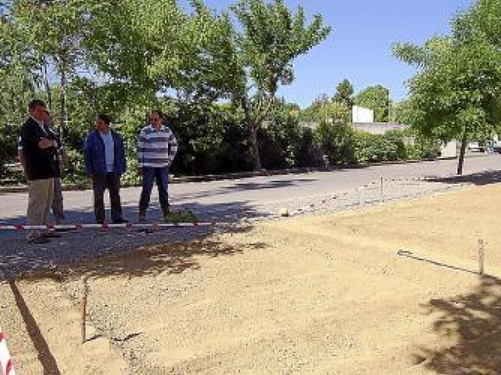 Ya está preparada la tierra para el huerto que se cultivará en Senda.