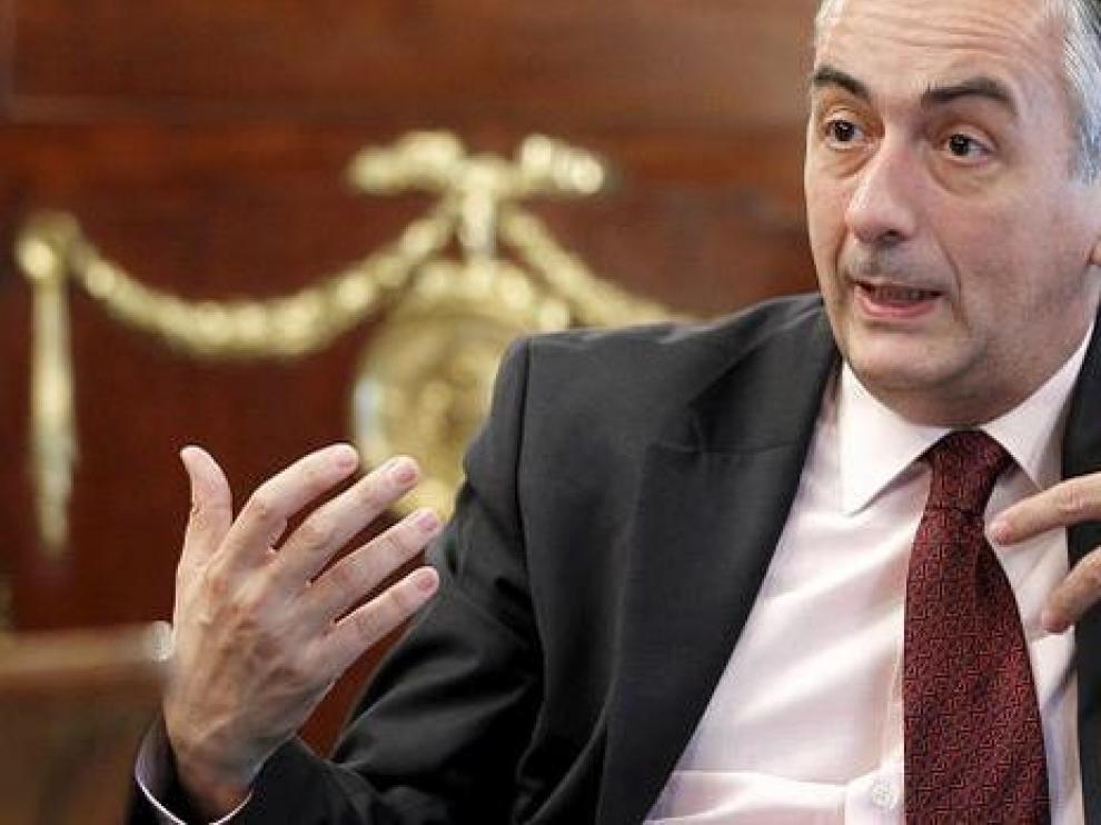 Carlos Ocaña, seguro de la oportunidad de las medidas adoptadas para el freno del gasto, cuenta ahora con la exigencia de la recuperación de la competitividad.