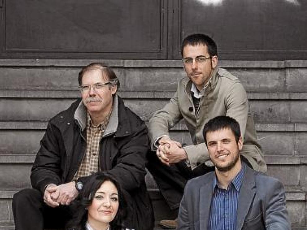 De izda. a dcha. y de arriba a abajo: José Luis Corral, Julio Prieto, Wendy J. Vidal y Fernando Mir.
