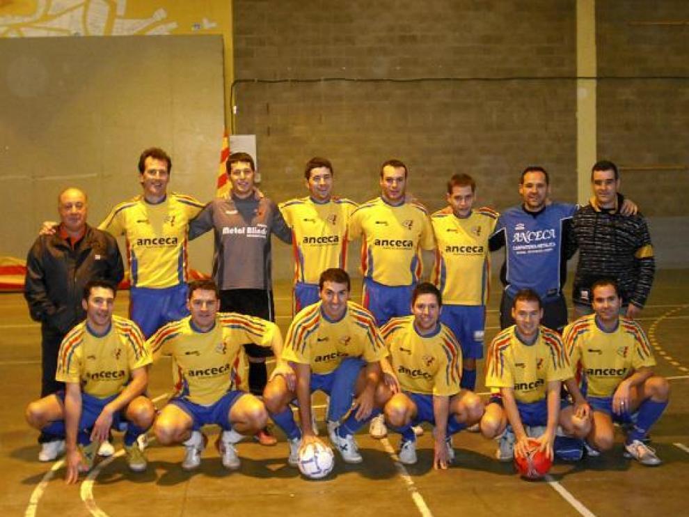 Plantilla del Anceca que participará en el nacional de Mallorca entre el 27 y el 30 de mayo.