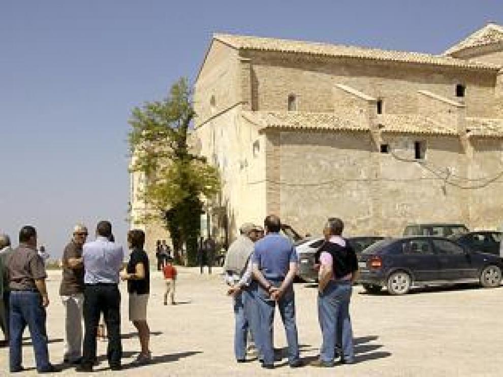 El exterior de la iglesia que acaba de ser restaurado.