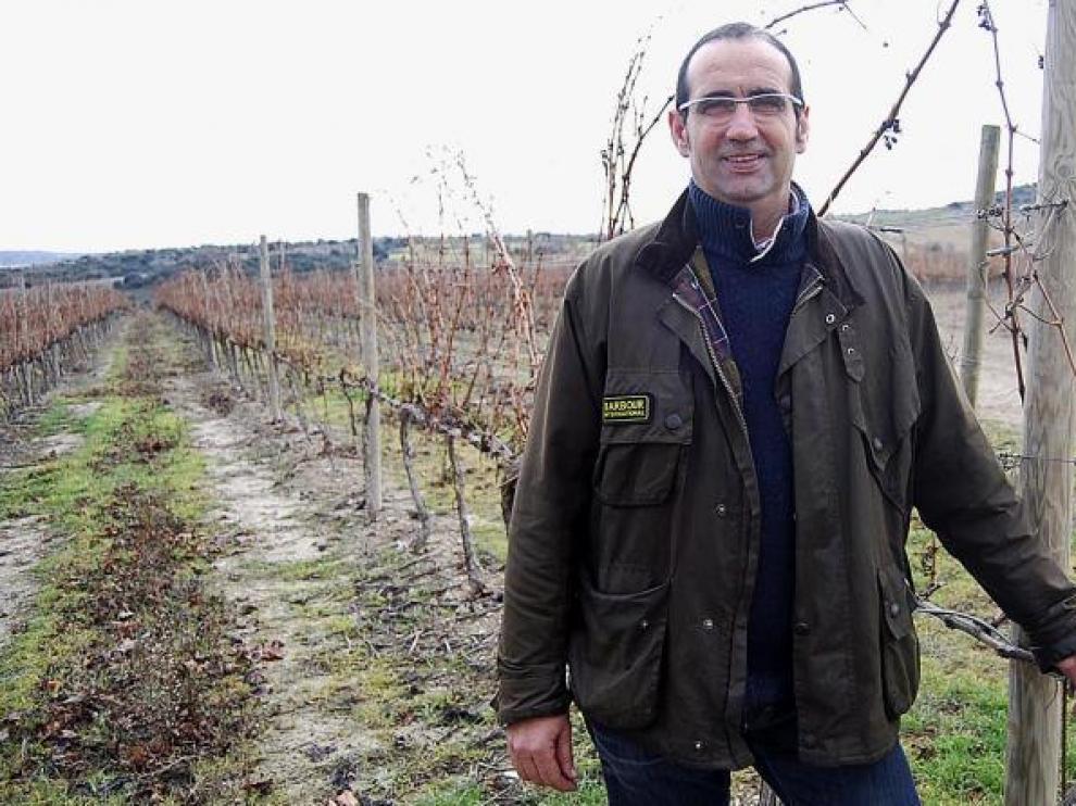 Pablo Canalas, de las bodegas Sers de Cofita, donde se ha aunado el turismo con la enología, ahora tan en auge en el Somontano.