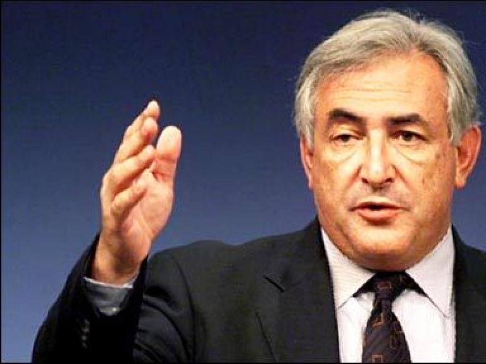 Dominique Strauss-Kahn, presidente FMI