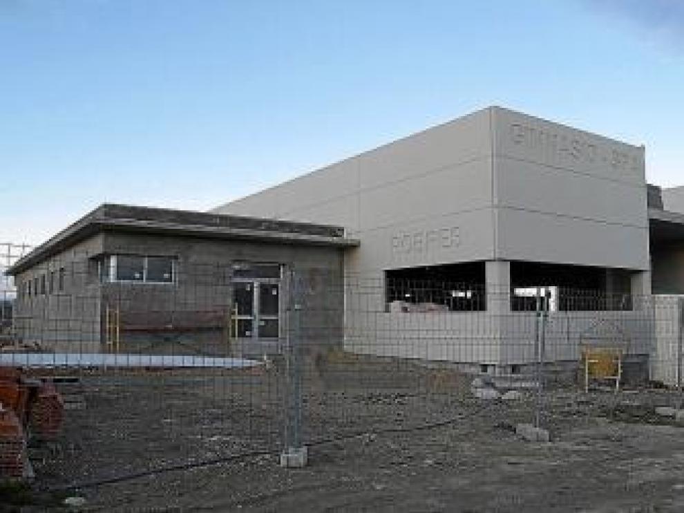 La estructura exterior del complejo ya está levantada.
