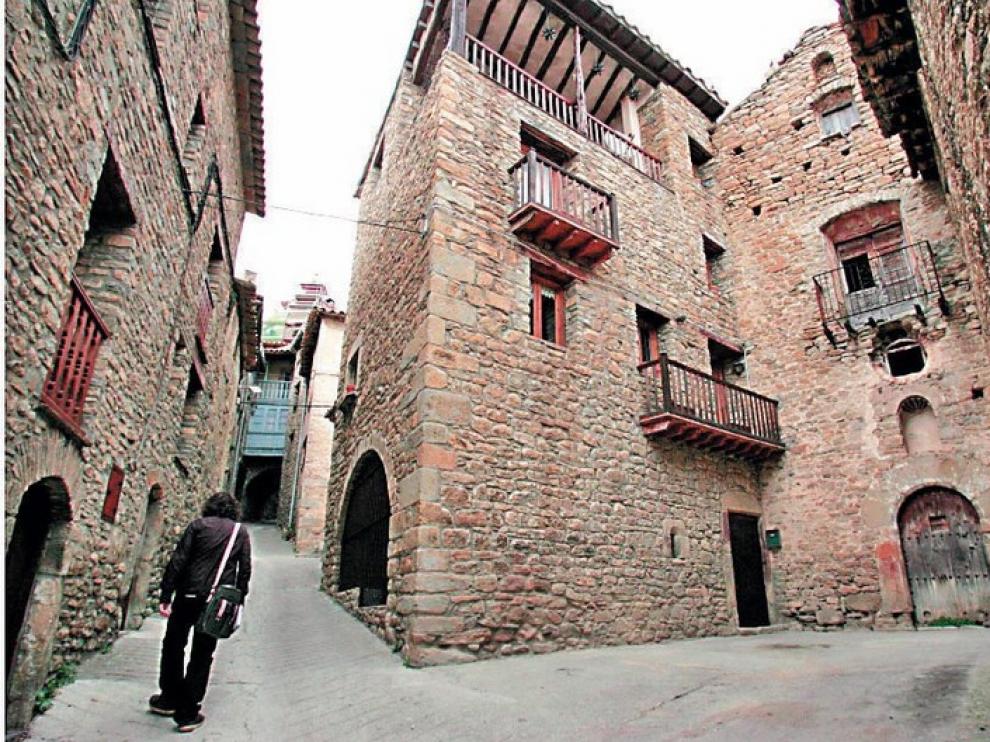 Las calles de Roda de Isábena