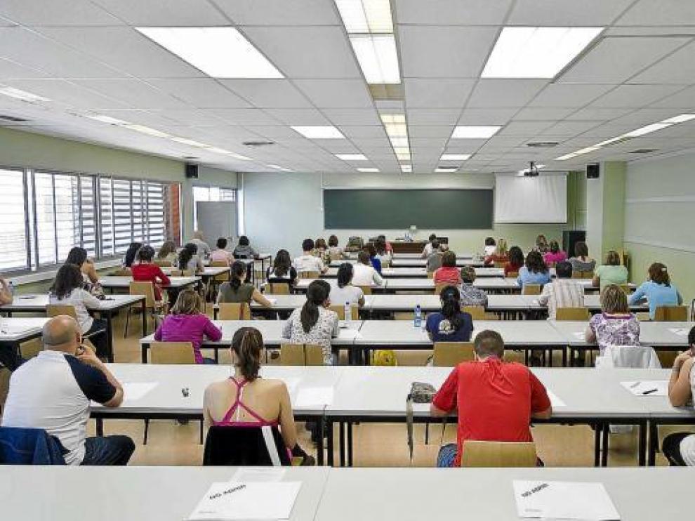 Debido al número de opositores, la prueba se hizo en 125 aulas diferentes.