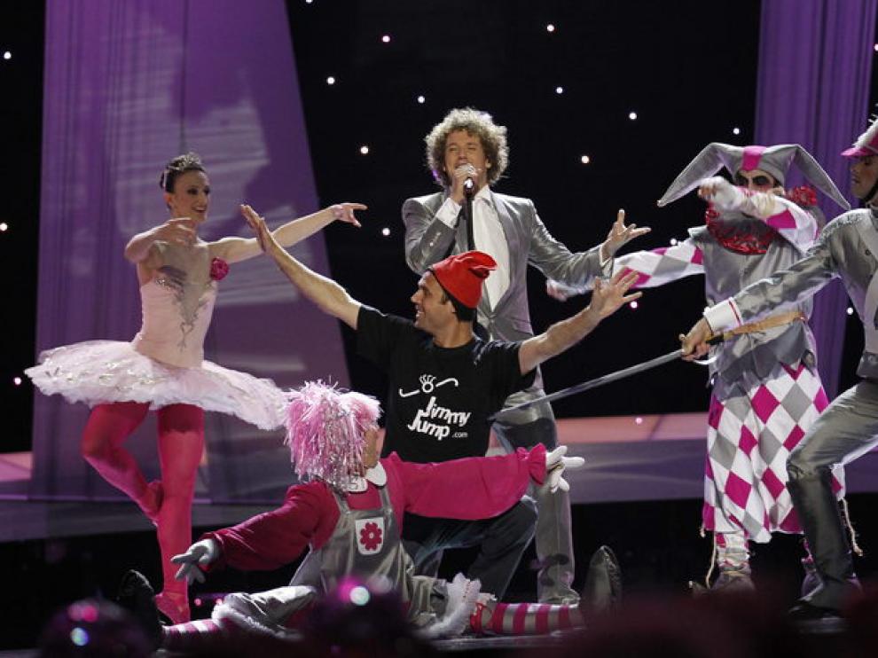 Jimmy Jump se cuela en el 'Algo pequeñito' de Diges