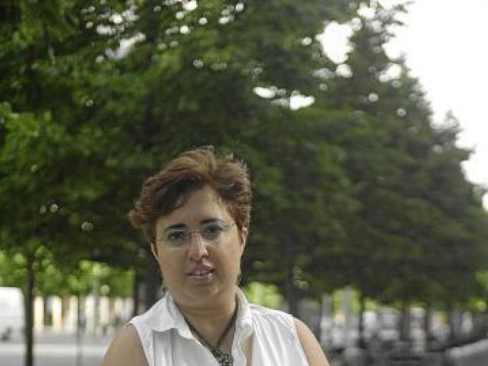 Katia Masramón, en paro desde diciembre de 2009.