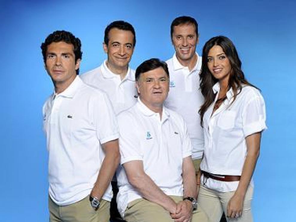 El equipo que comentará los partidos del Mundial en Telecinco.