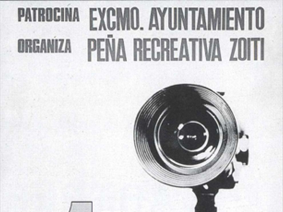 La peña Zoiti organizó el primer Festival de Cine de Huesca
