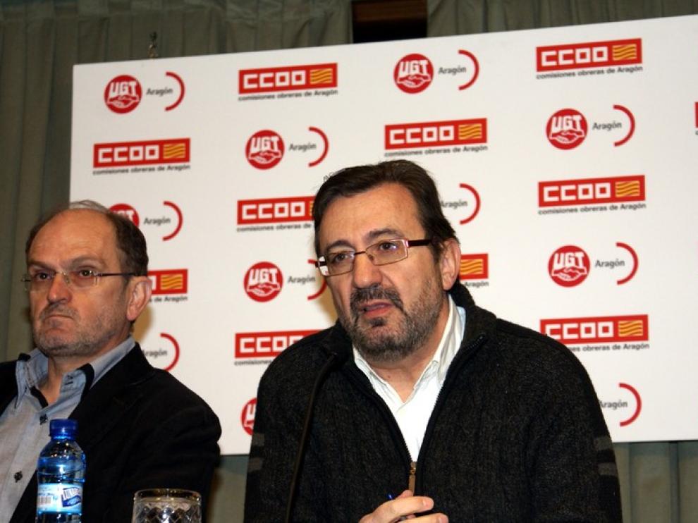 Julián Buey. Secretario General CC.OO. Aragón: "Este problema debe afrontarse ya"
