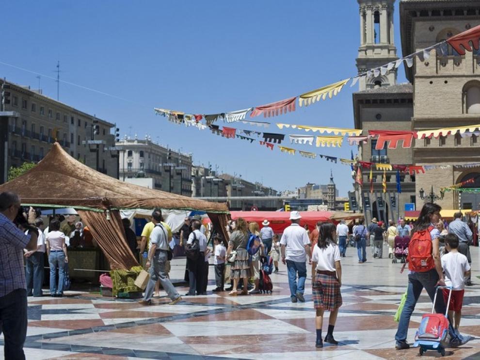 Mercado medieval de Zaragoza