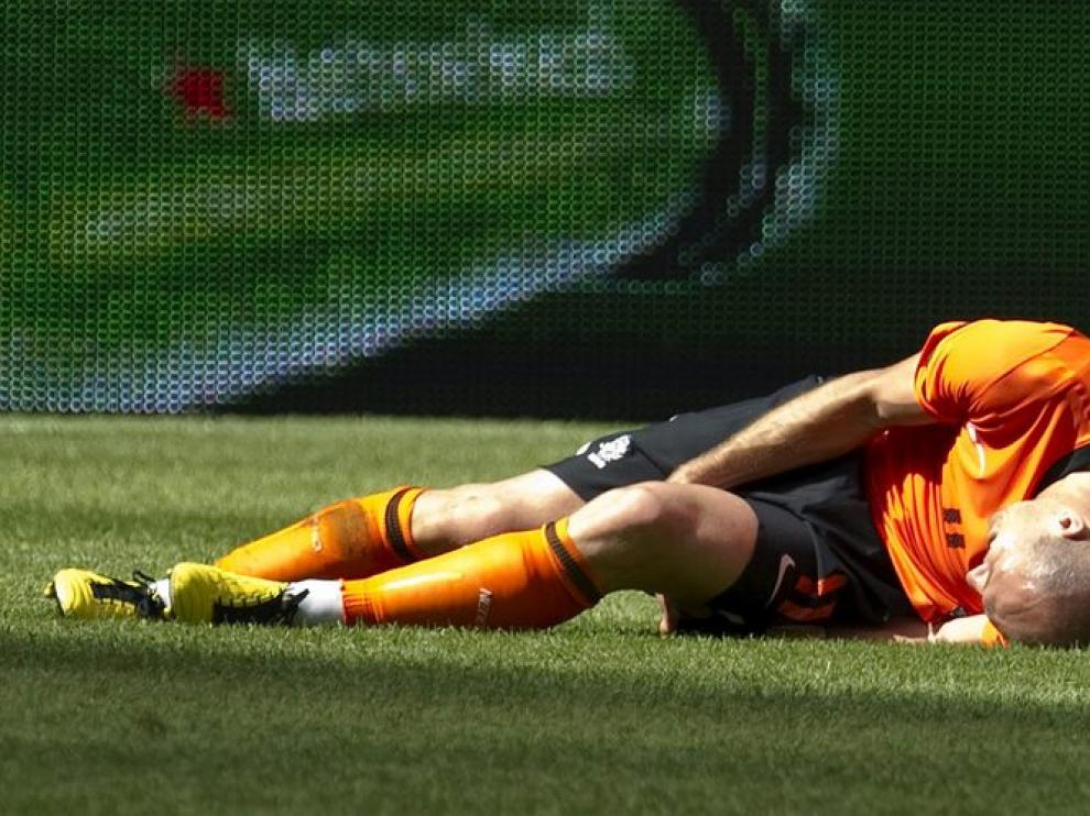 El delantero holandés Arjen Robben