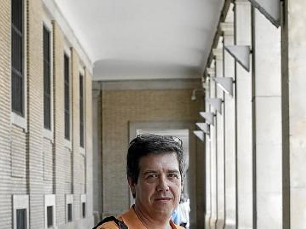 Emilio Anadón, en paro tras 30 años trabajando.
