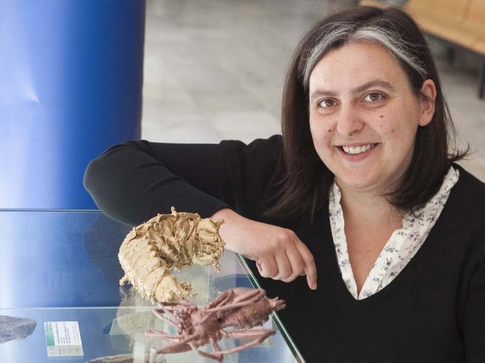 Carmen Soriano, investigadora en el ESRF de Grenoble