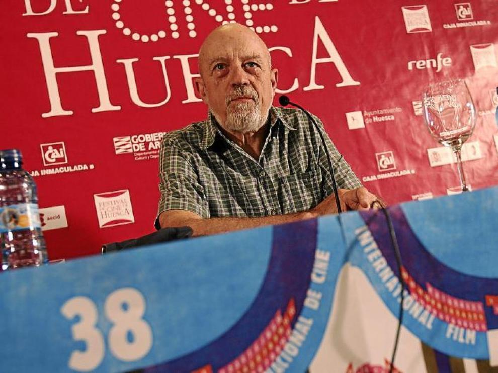 Moullet, durante su participación ayer en la DPH, en el ciclo 'Directores de culto'.