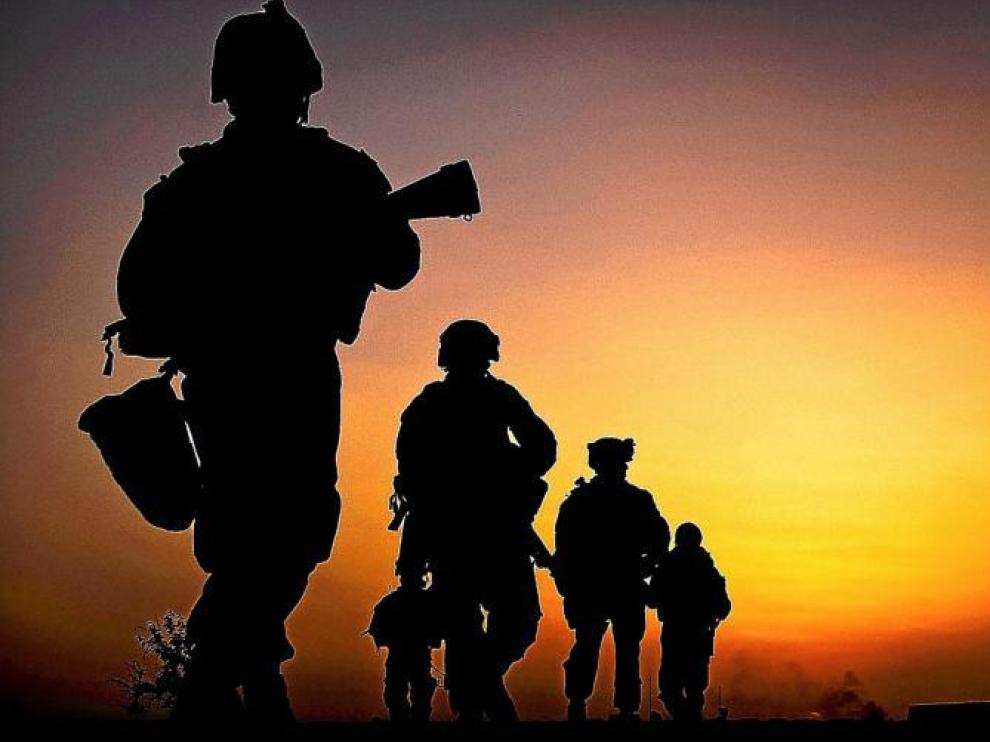 Miembros de la ISAF regresan a la base de operaciones Gerónimo en Afganistán, el pasado 30 de mayo.