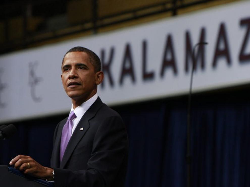 El presidente de EE. UU., Barck Obama