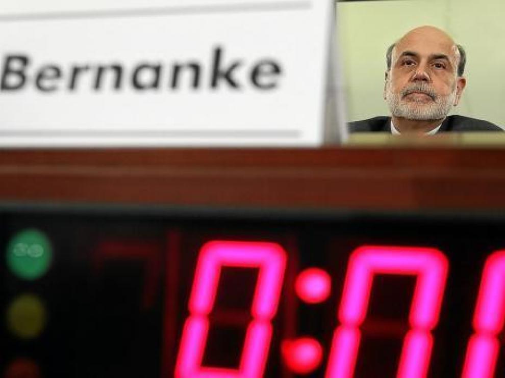 El presidente de la Reserva Federal de EE. UU., durante su comparecencia ante el Congreso.