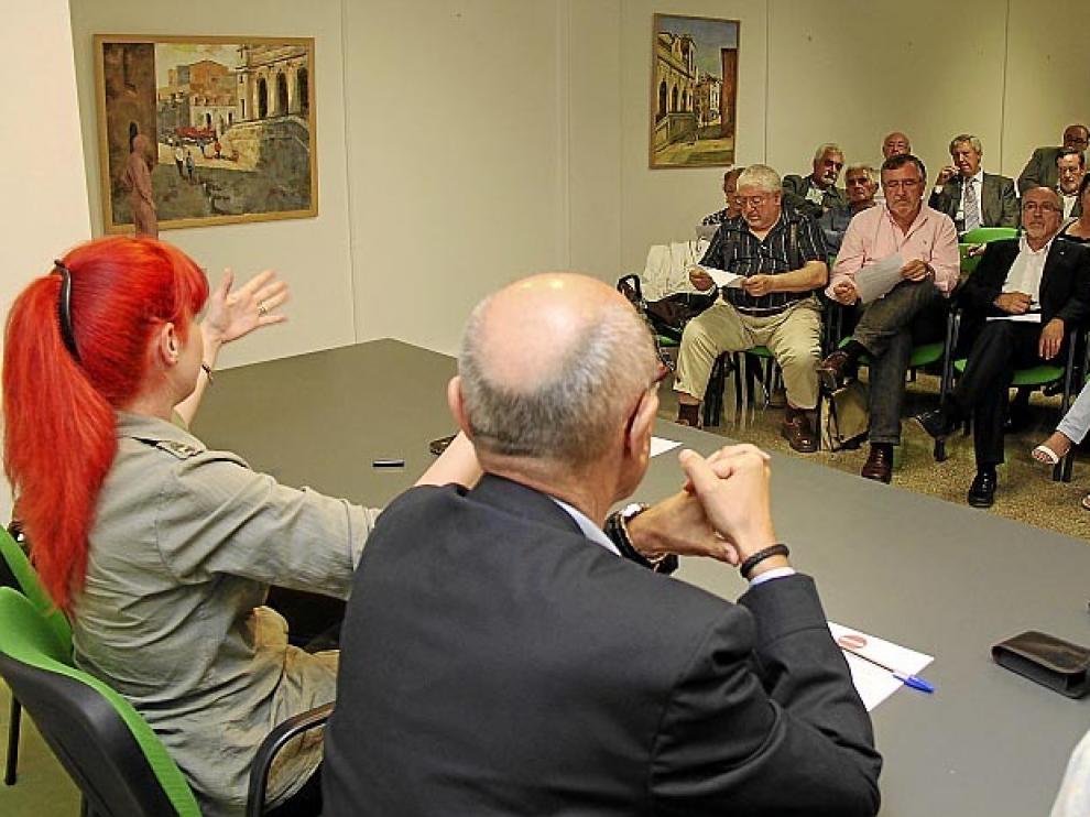 Reunión de la Plataforma Cívica por la Unidad del Museo de Lérida