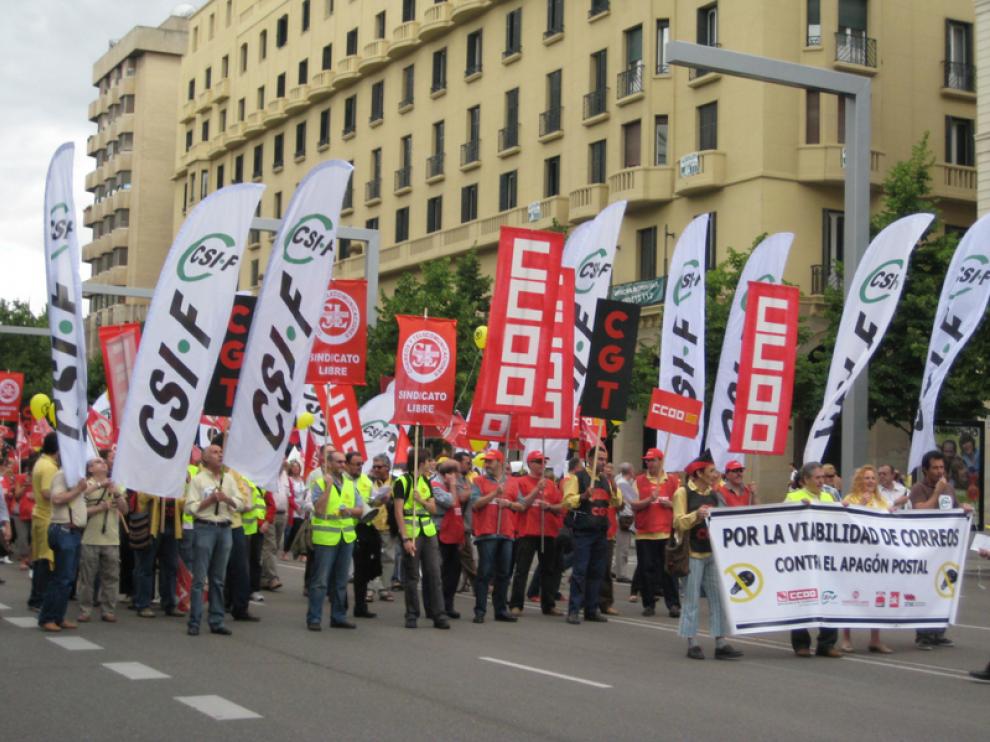 Protesta por el paseo de la Independencia
