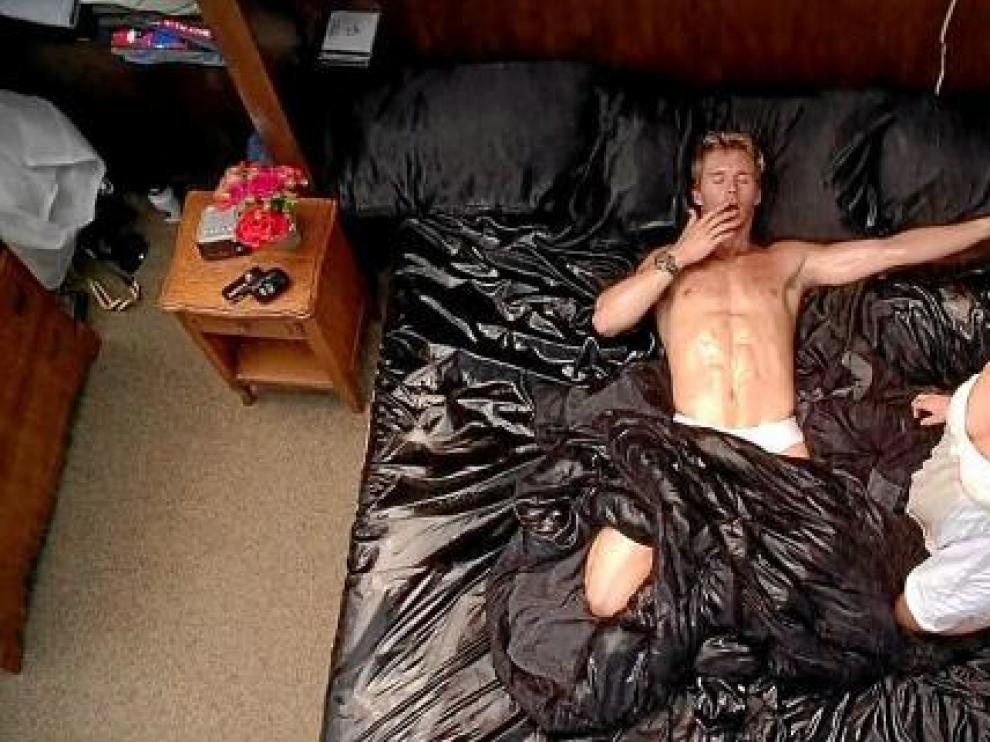 Una escena de la serie 'True Blood', cuya tercera temporada se preestrena hoy en un cine de Madrid.